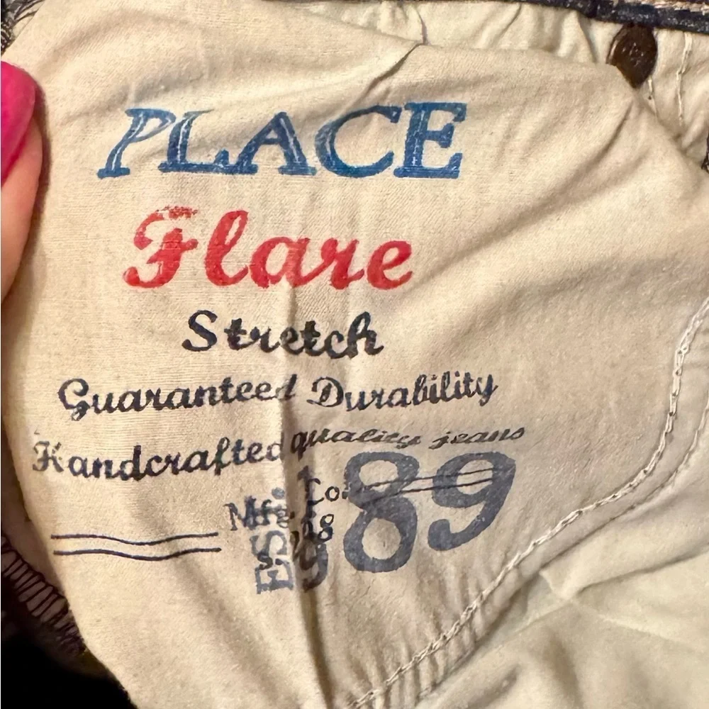 Children’s Place jeans flare stretch size 10